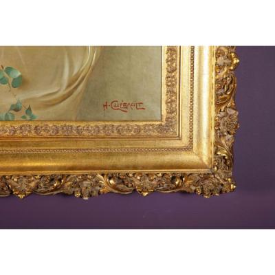 H Gu rault French 19th 20th Century The Little Prince Oil on Canvas