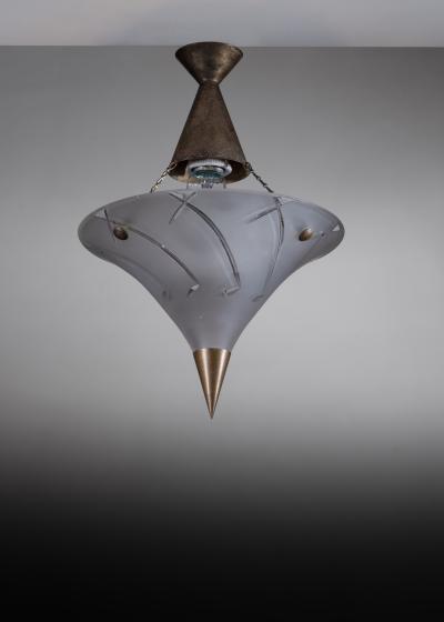 H vik Verk H vik Verk frosted glass pendant