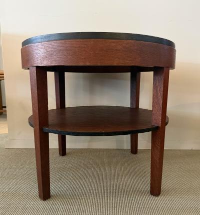 HAGUE SCHOOL ROUND TIERED TABLE