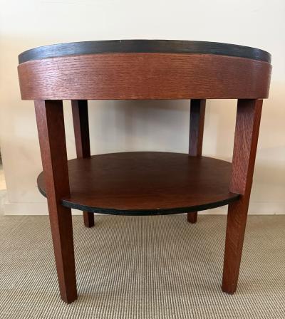 HAGUE SCHOOL ROUND TIERED TABLE