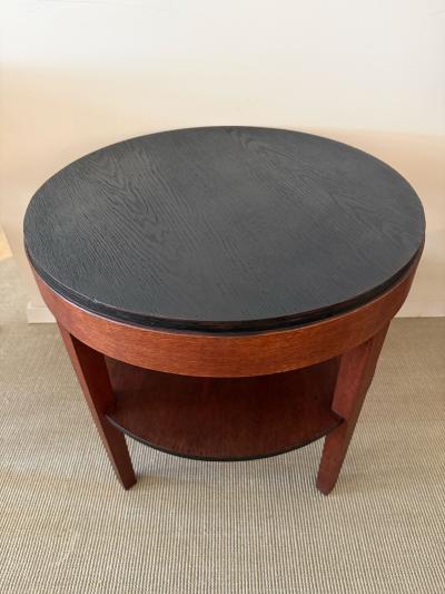 HAGUE SCHOOL ROUND TIERED TABLE