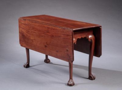 HAIRY PAW DROP LEAF DINING TABLE