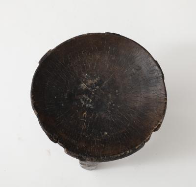 HAND CARVED AFRICAN STOOL