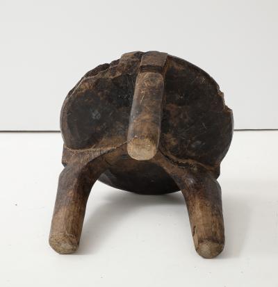 HAND CARVED AFRICAN STOOL