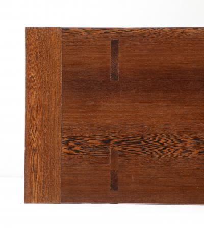 HAND CARVED BELGIAN OAK DESK