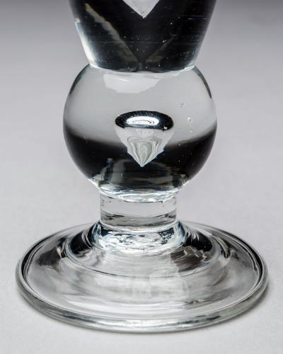HEAVY BALUSTER TOASTMASTERS DRAM GLASS