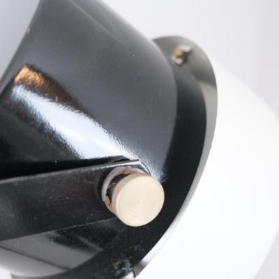 HEIKKI TURUNEN Heikki Turunen Floor Lamp Model 30 138 in Black White Orno 1970s Finland