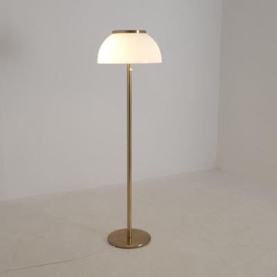 HEIKKI TURUNEN Heikki Turunen Senior Series Brass Acrylic Floor Lamp Model 930 147 Orno 1970s