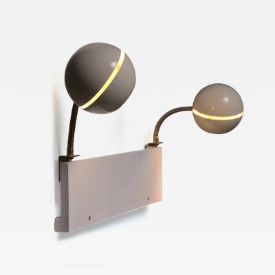 HEIKKI TURUNEN Pair of Heikki Turunen bedside wall lamps for Orno