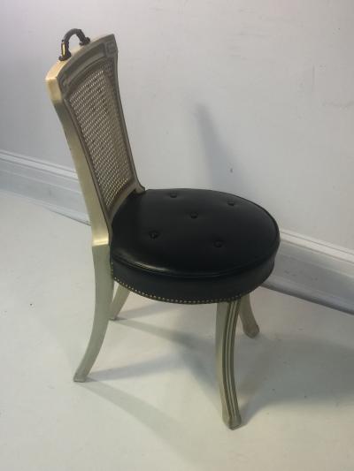 HOLLYWOOD REGENCY DESK AND CHAIR