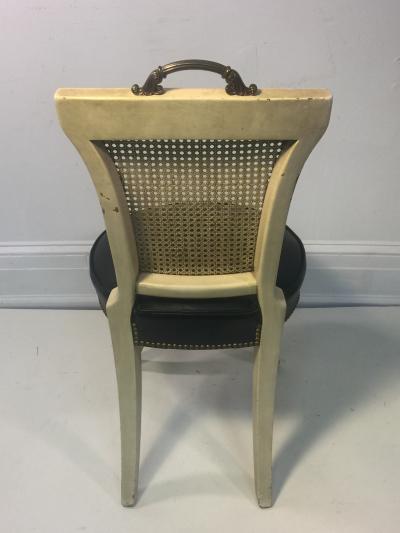 HOLLYWOOD REGENCY DESK AND CHAIR