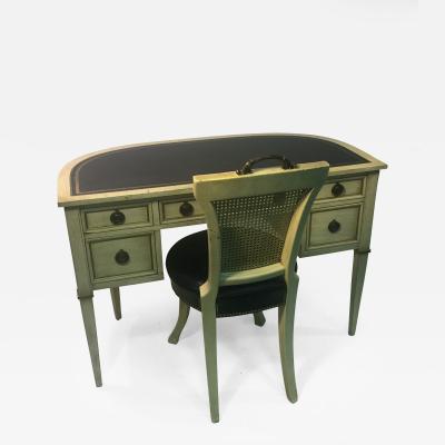 HOLLYWOOD REGENCY DESK AND CHAIR