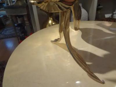 HONOR DAUMIER Monumental Italian Brass Fish Sculpture