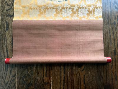 Hababusa Itcho Japanese Silk Scroll of Daruma Hanabusa Itcho Edo Period