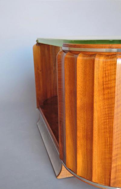 Haentges Fr res Fine French Art Deco Two Tier Coffee Table by Haentges