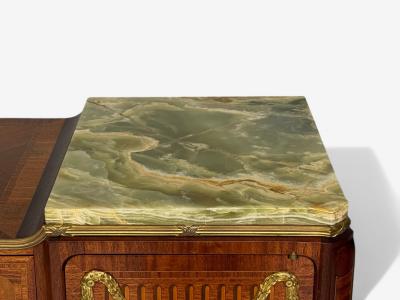 Haentges Fr res Haentges Fr res Louis XVI Marquetry Bronze Vitrine Cabinets Paris 19th C