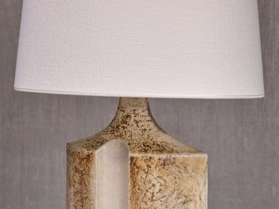 Haico Nietsche Large Haico Nietzsche Ceramic Table Lamp S holm Stent j Denmark 1960s