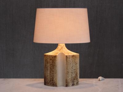 Haico Nietsche Large Haico Nietzsche Ceramic Table Lamp S holm Stent j Denmark 1960s