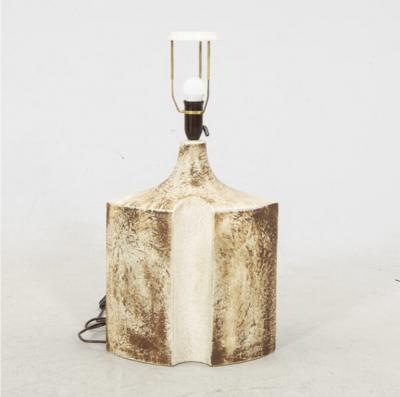 Haico Nitzsche Large stoneware table lamp by Haico Nitzsche for S holm