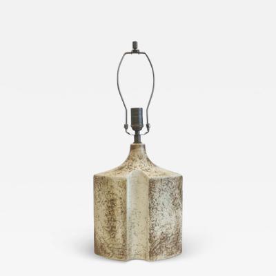 Haico Nitzsche Stoneware table lamp by Haico Nitzsche for S holm Pottery