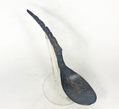 Haida Historic carved potlatch spoon