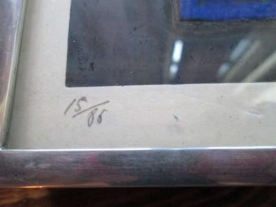 Haku Maki Signed Haku Maki Japanese Woodblock Poem 69 17 