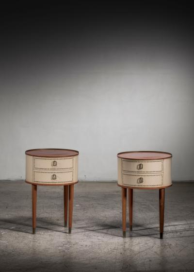 Halvdan Pettersson Pair of Halvdan Pettersson bedside tables