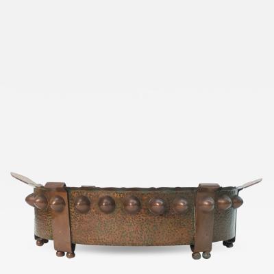 Hammered Copper Jardiniere