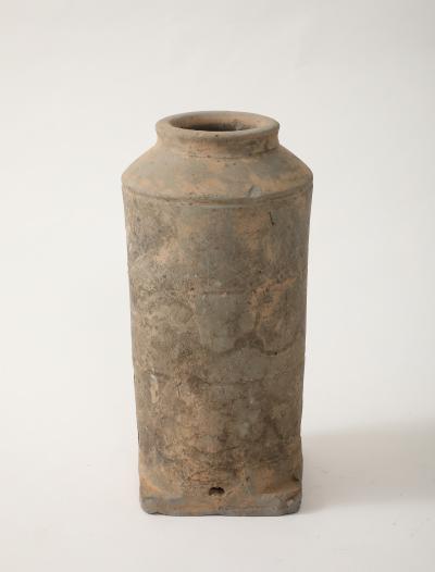 Han Dynasty Earthenware Vase stamped export label
