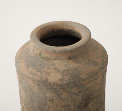 Han Dynasty Earthenware Vase stamped export label