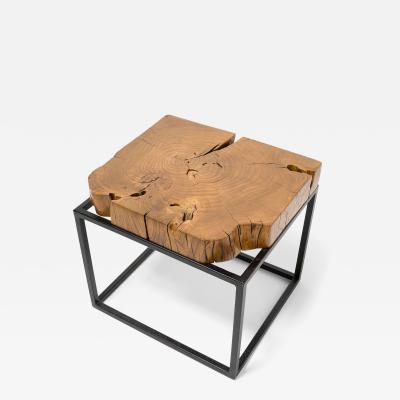 Hana Raw Timber Side Table
