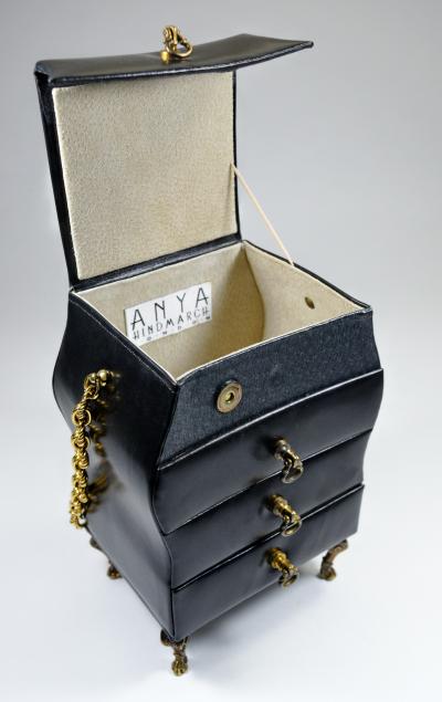 Hand Bag in the Shape of a Chest of Drawers