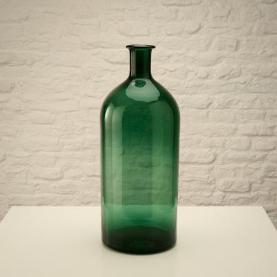 Hand Blown Antique Glass Vase Denmark 19th Century