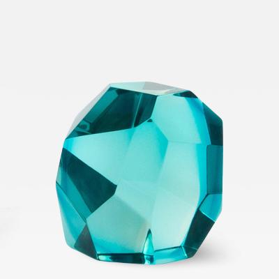 Hand Blown Murano Diamond Sculpture