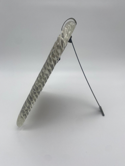 Hand Blown Murano Glass Frame by Barovier Toso