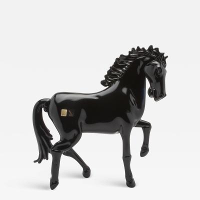 Hand Blown Murano Horse Sculpture