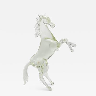 Hand Blown Murano Horse Sculpture