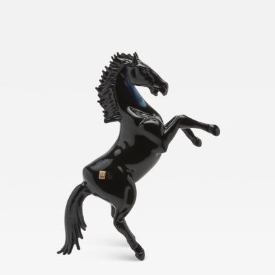 Hand Blown Murano Horse Sculpture