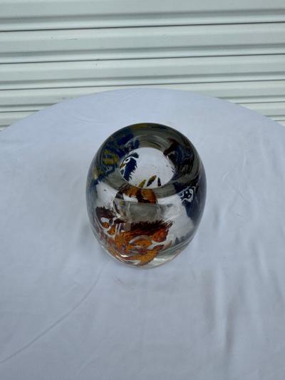 Hand Blown Signed 6 Fillan Murano Vase