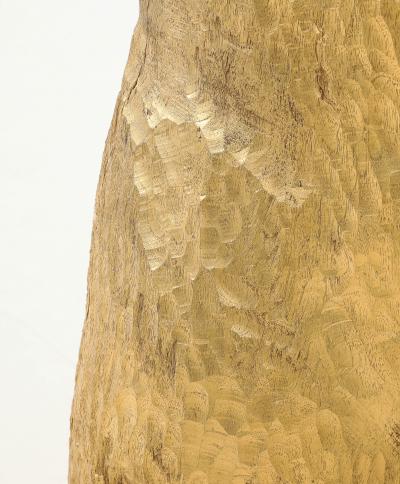 Hand Carved Gilded Tree Trunk Lower Torso