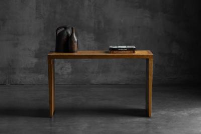 Hand Carved Oak Console Table France Early 21st Century