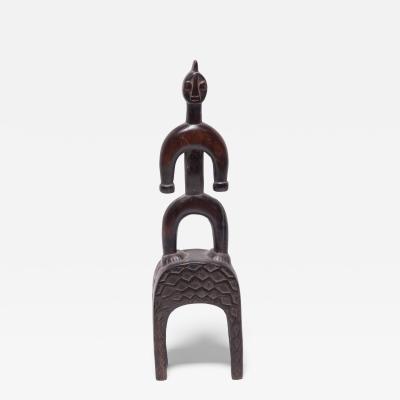 Hand Carved Pulley Sculpture