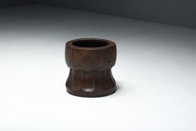 Hand Carved Sculptural Usu Mortar Japan Early 20th Century