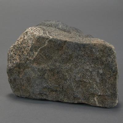 Hand Carved Toad on a Rock