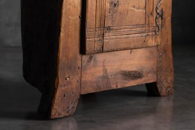 Hand Carved Vernacular Cabinet circa 1900