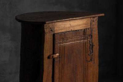 Hand Carved Vernacular Cabinet circa 1900