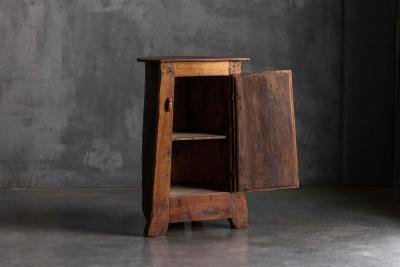 Hand Carved Vernacular Cabinet circa 1900