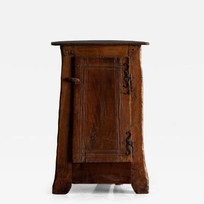 Hand Carved Vernacular Cabinet circa 1900