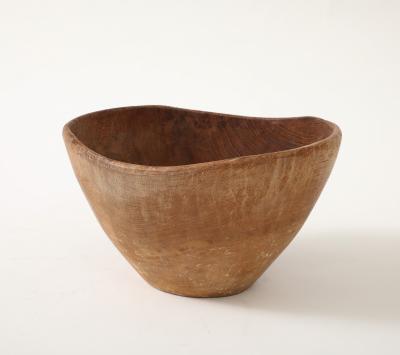 Hand Carved Wooden Bowl France