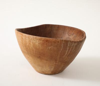 Hand Carved Wooden Bowl France
